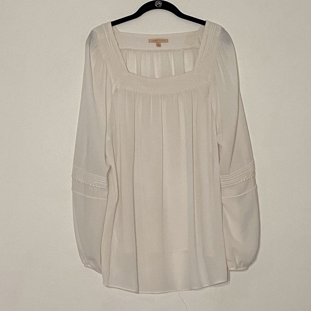 XL off-white Gibson & Latimer blouse
